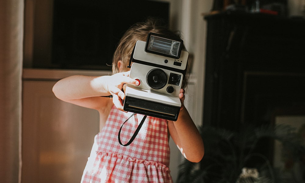 Een kindercamera: leuk én leerzaam cadeau Getty Images