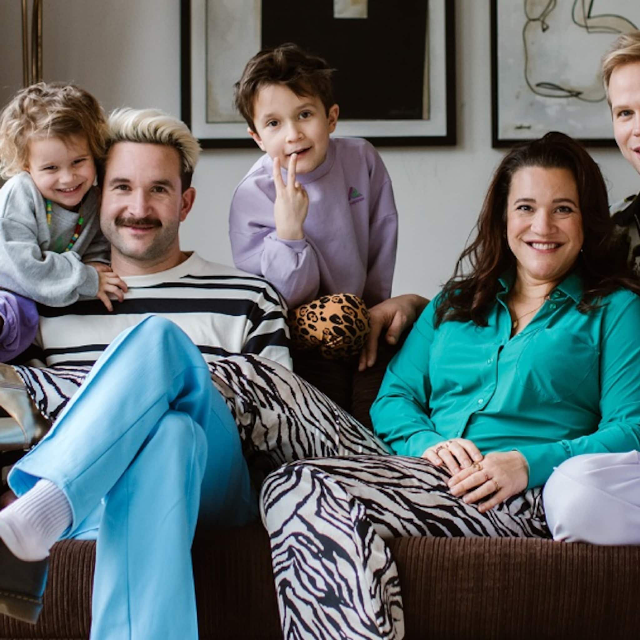 rick paul rene en nina zijn samen ouders een gezin dat niet doorsnee is kan net zo goed zijn