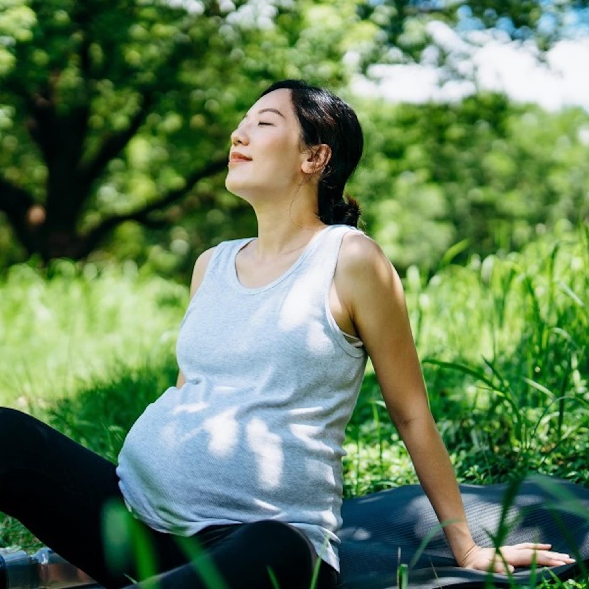 bewezen mindfulness maakt zwangere vrouw weerbaarder