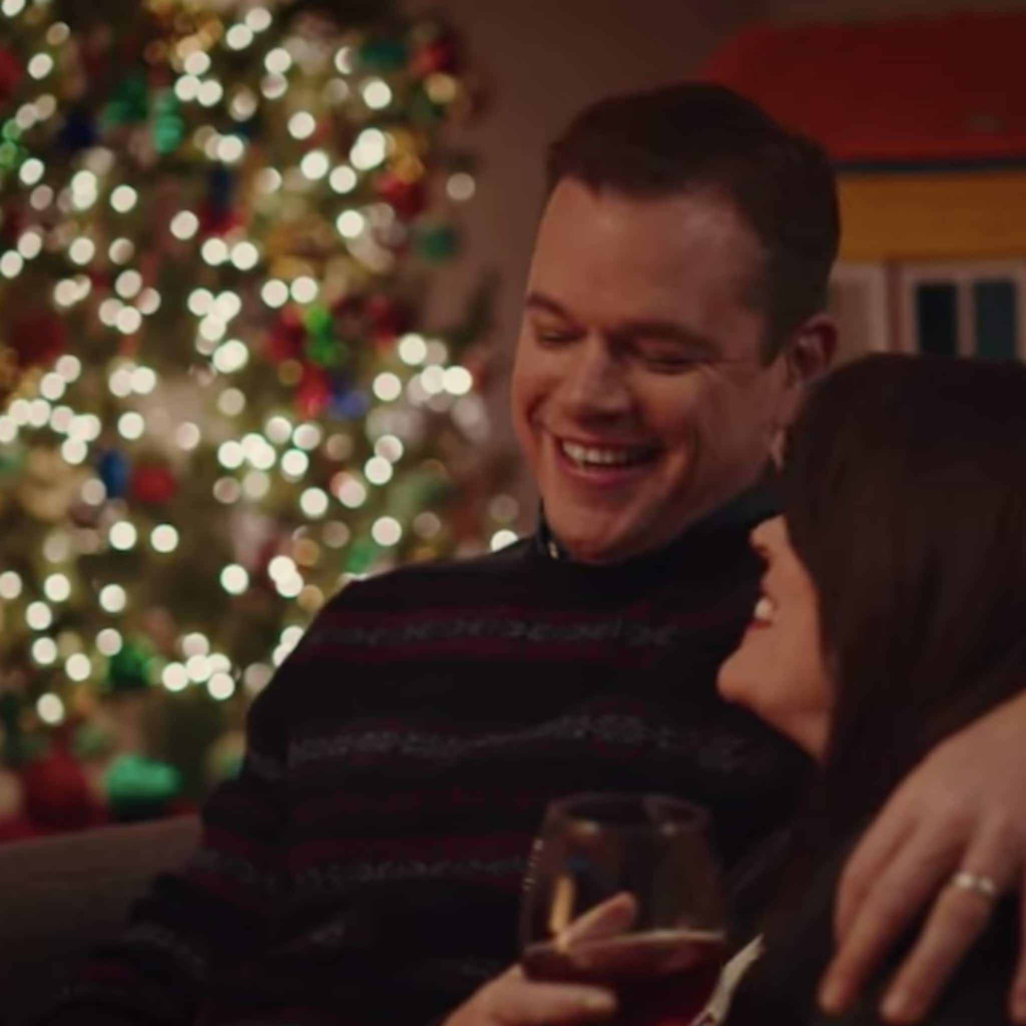 matt damon slaat de spijker op z n kop in deze hilarische kerstvideo