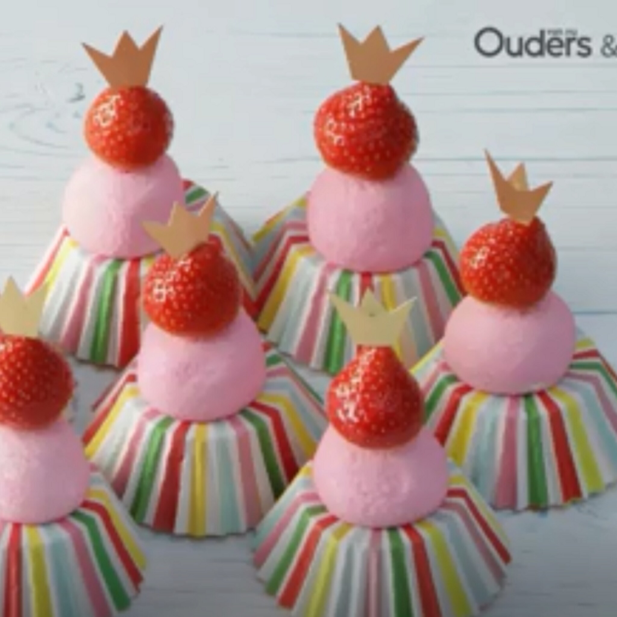 kindertraktatie ballerina cupcakes