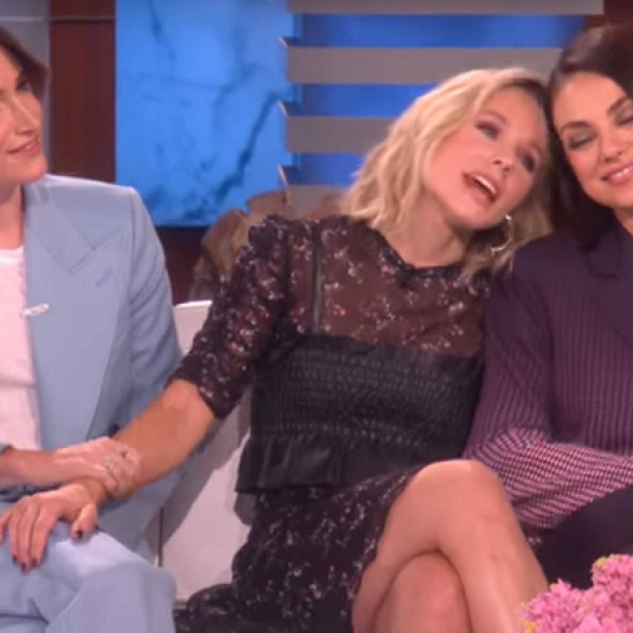 kristen bell onthult hilarisch kolf ongeluk