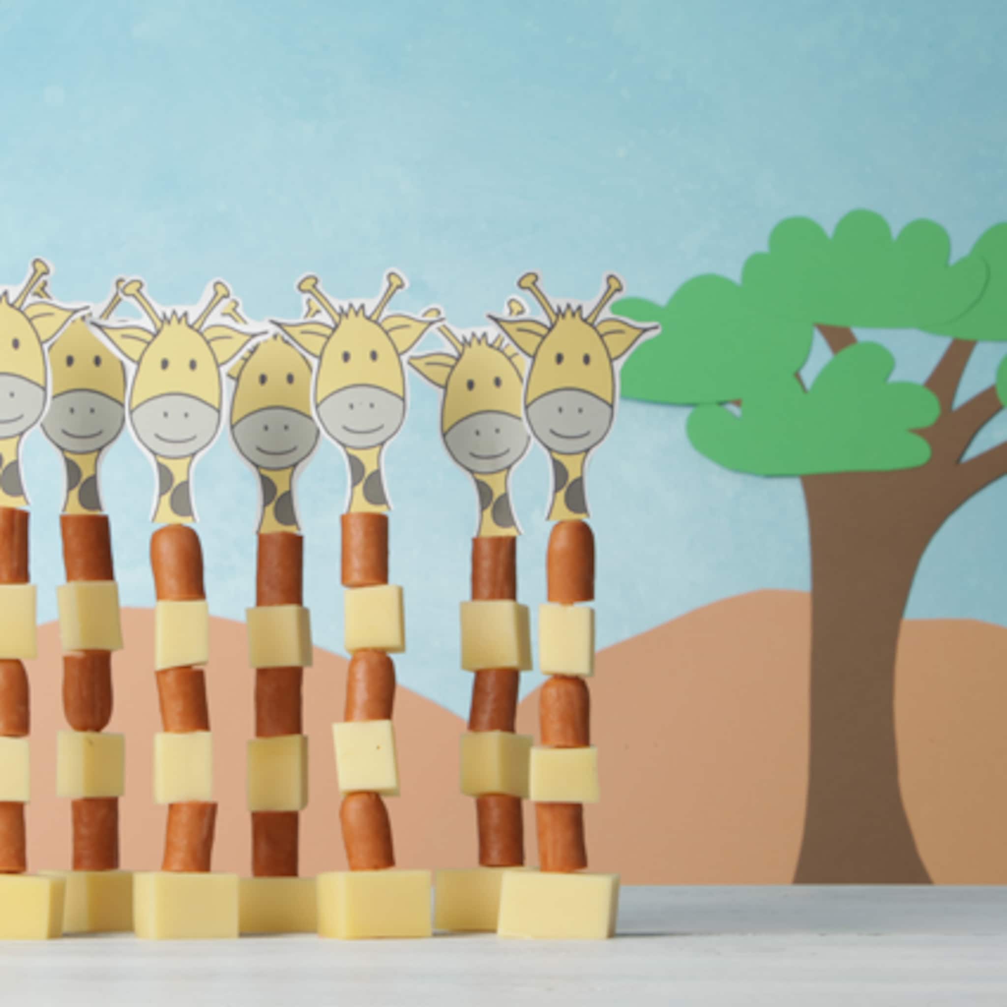 kindertraktatie party giraffen