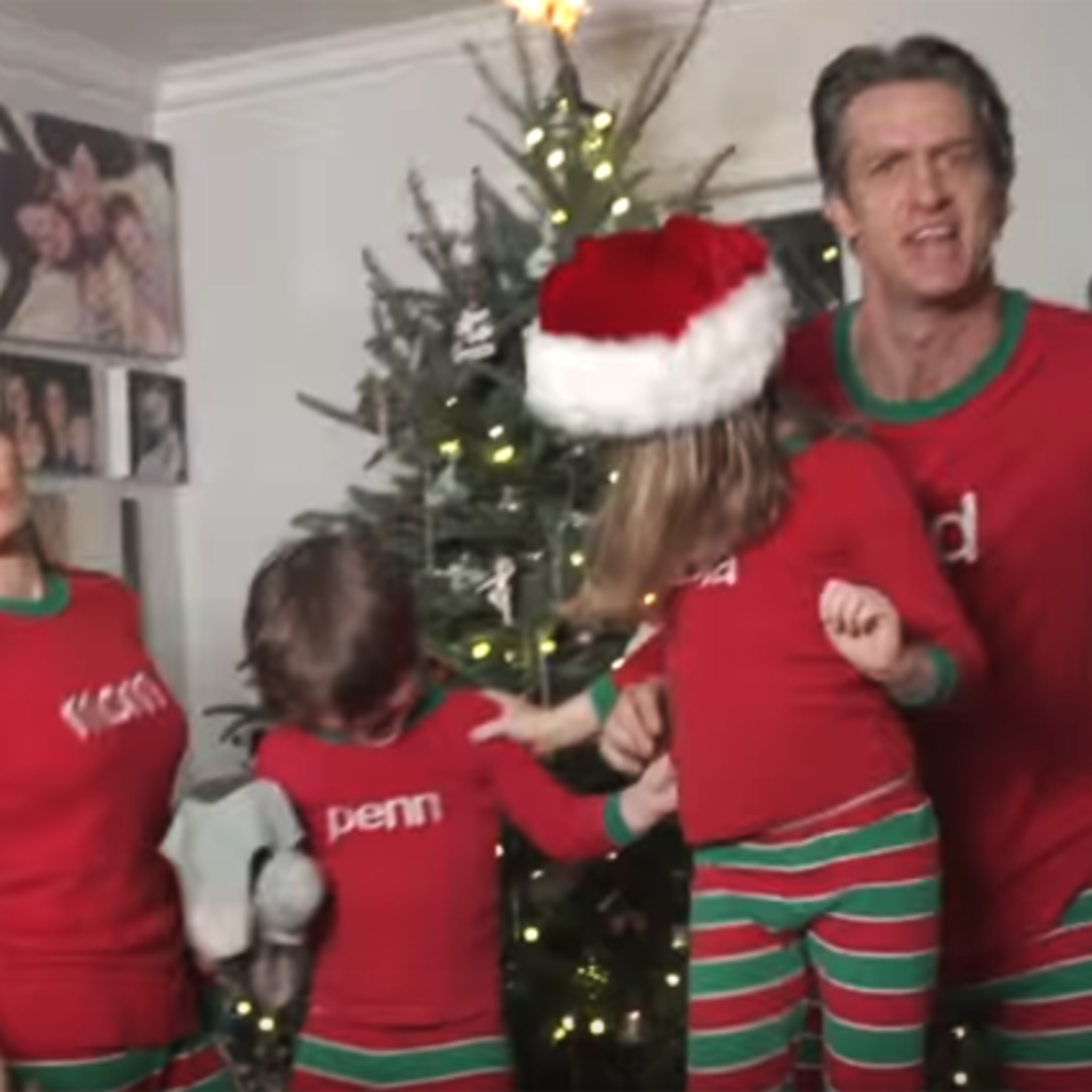 hilarische digitale kerstkaart vader rapt fresh prince