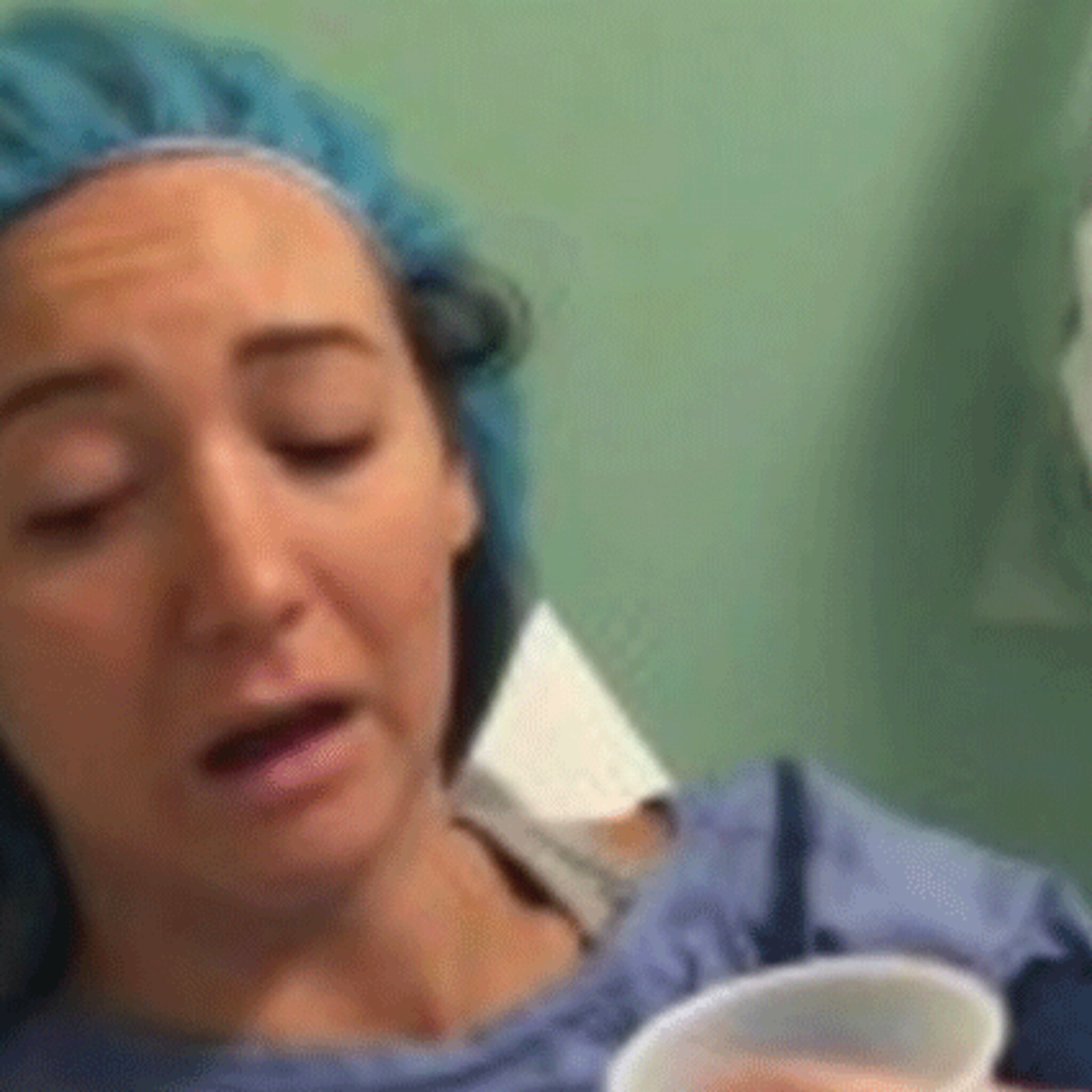 vrouw die stoned is na ivf behandeling weet het zeker george clooney heeft haar geholpen