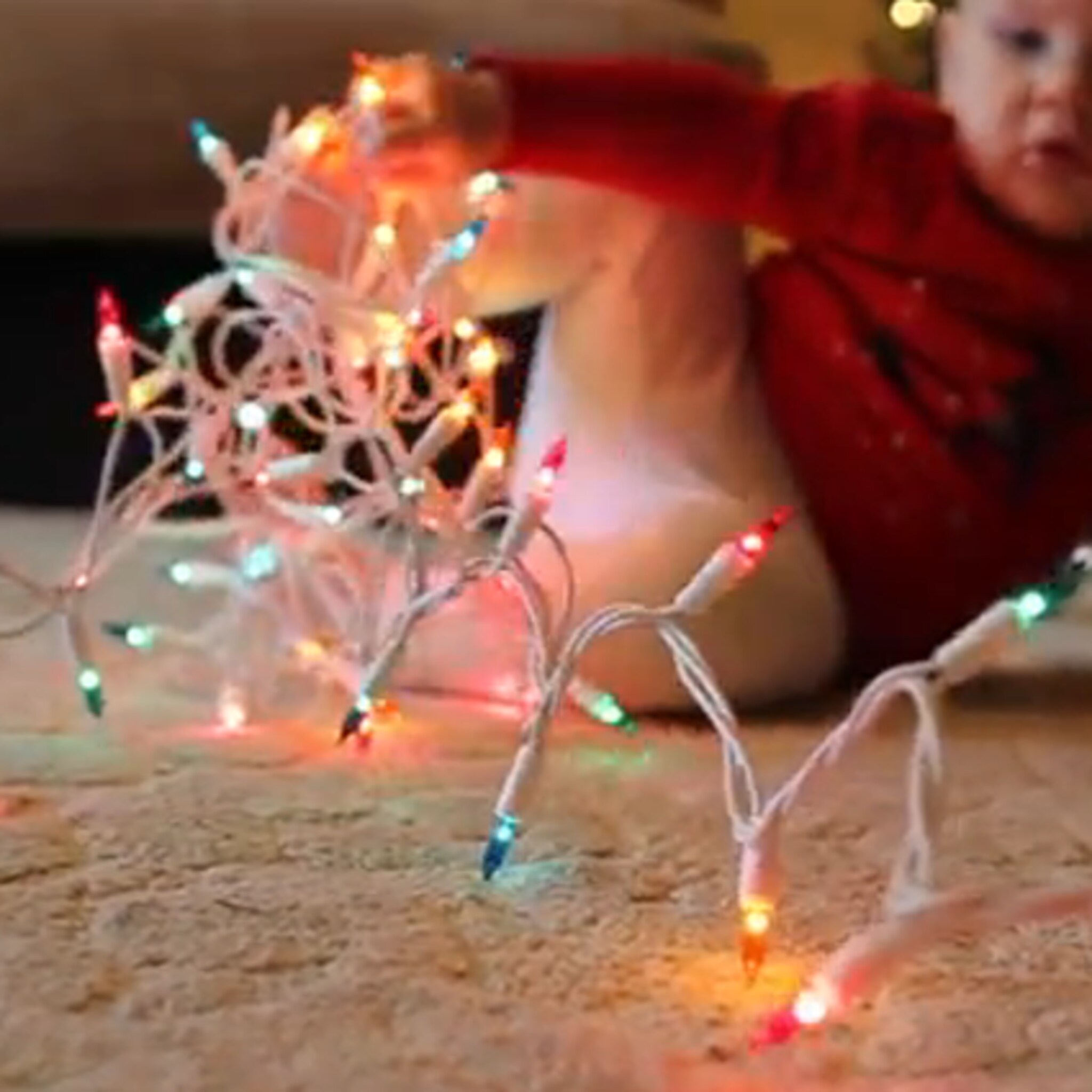 zo ziet kerstmis er uit met een baby