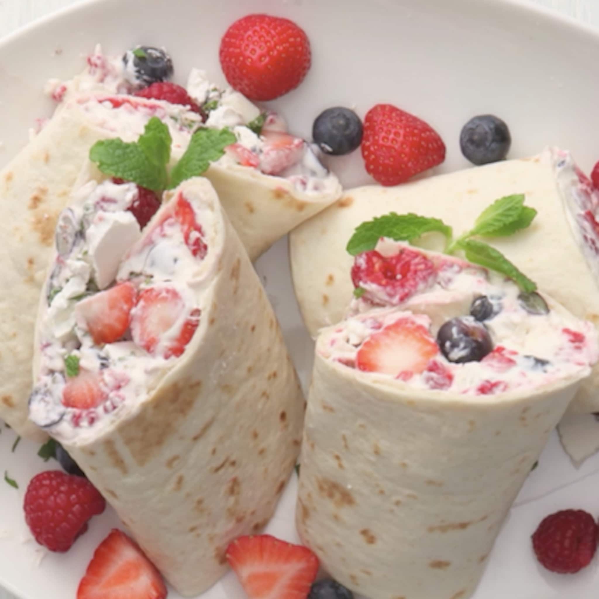 zoete wraps maken voor kinderen