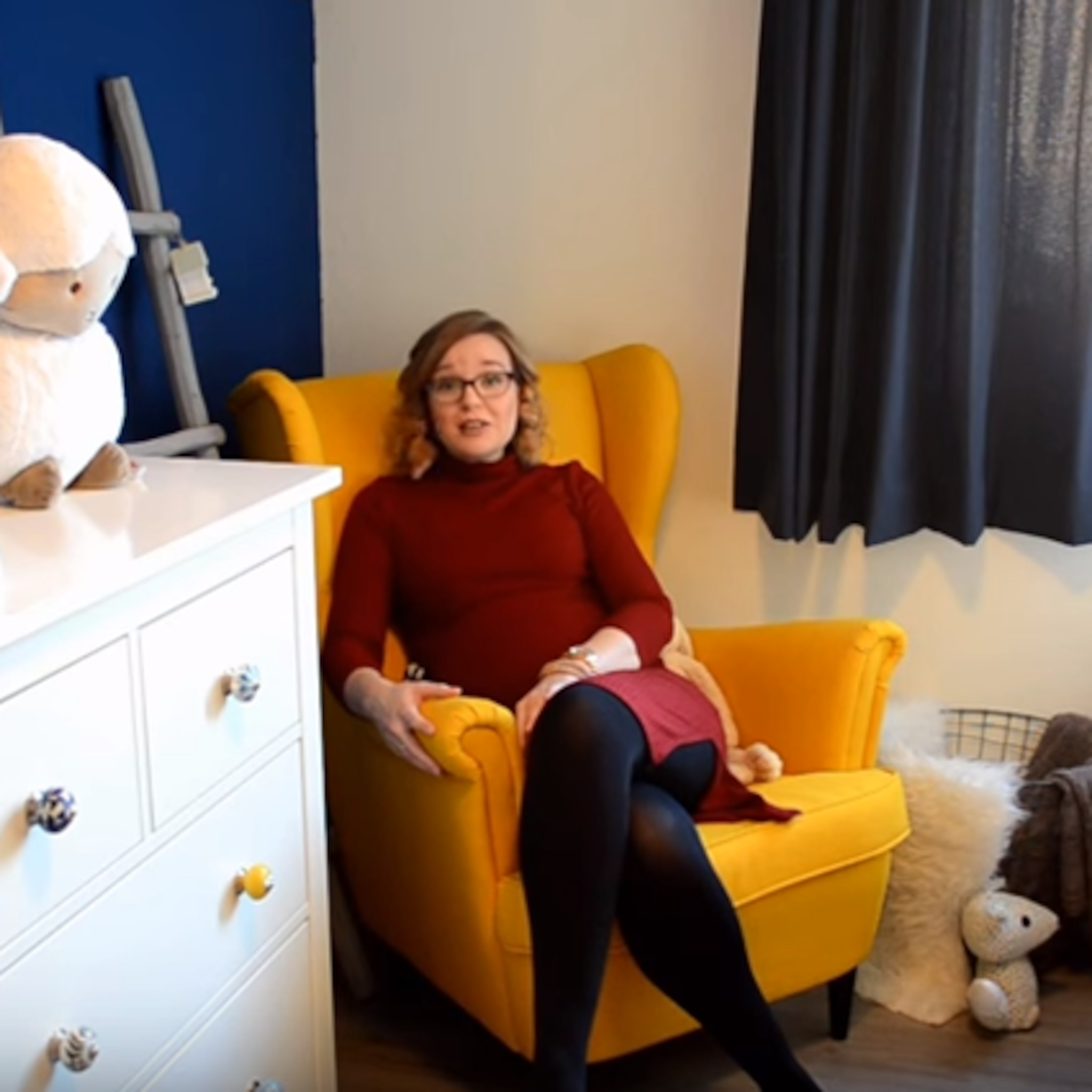 zwangerschapsdagboek week 33 en 34 babykamer tour