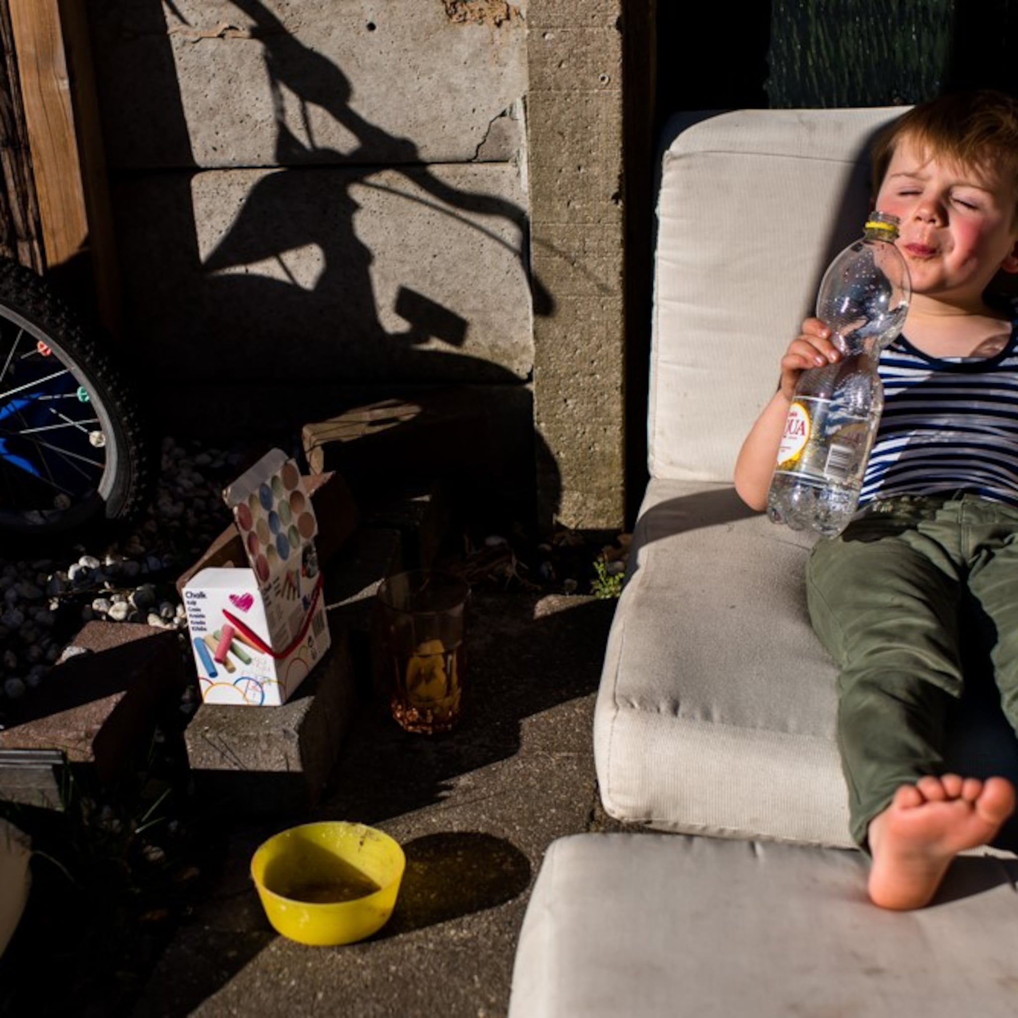 thuisisolatie en zomertijd best een uitdaging