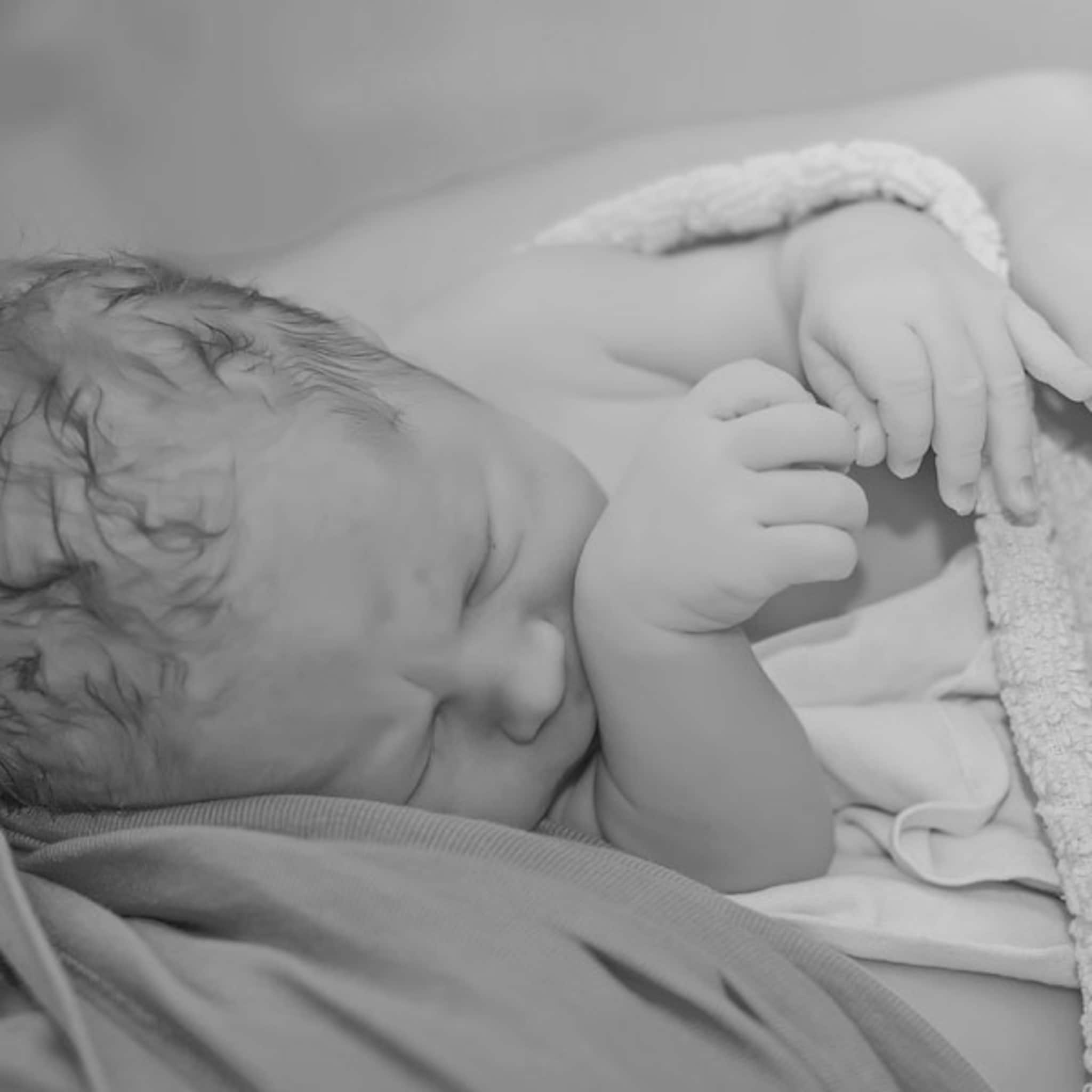 de geboorte van een nieuwjaarsbaby