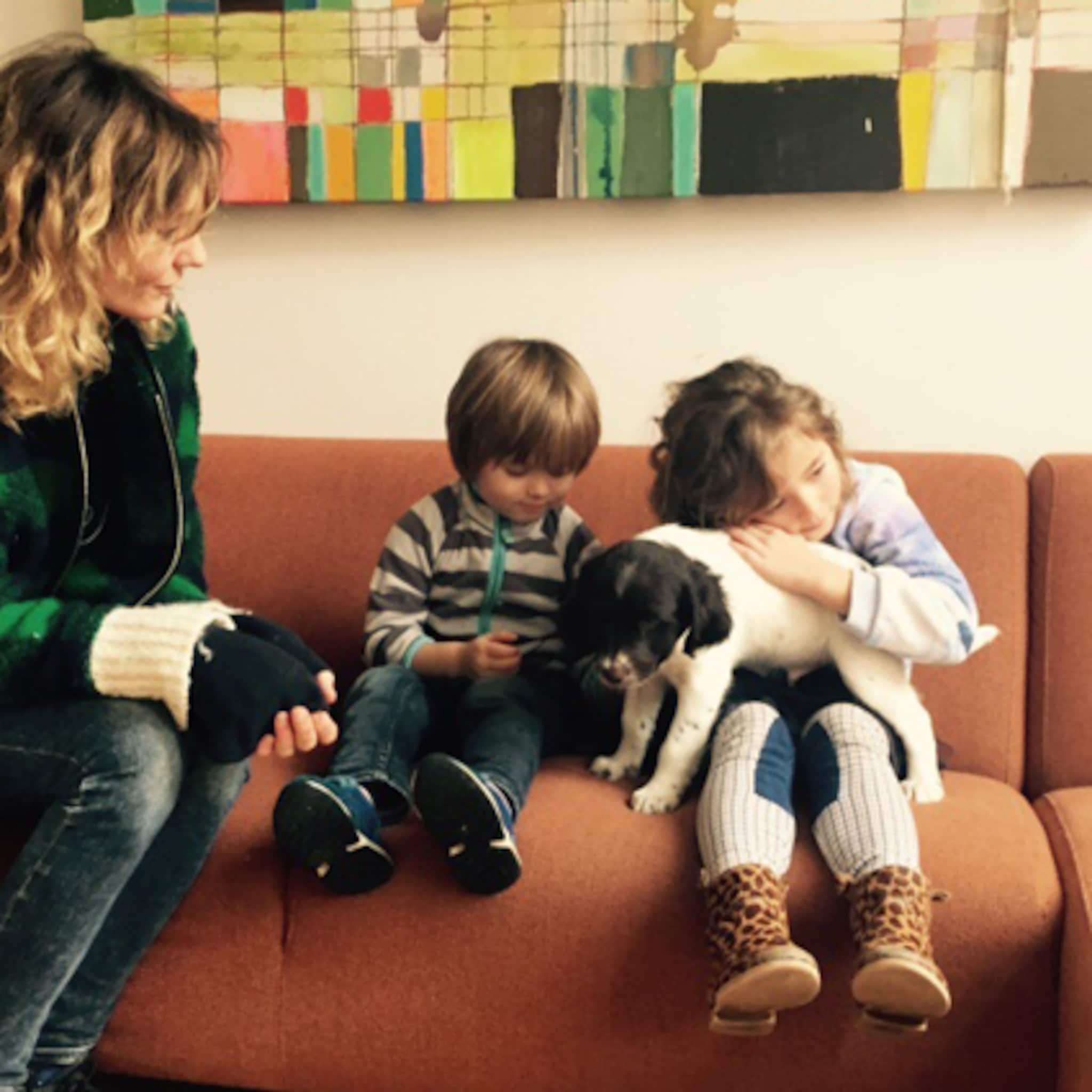 eindelijk een puppy in huis