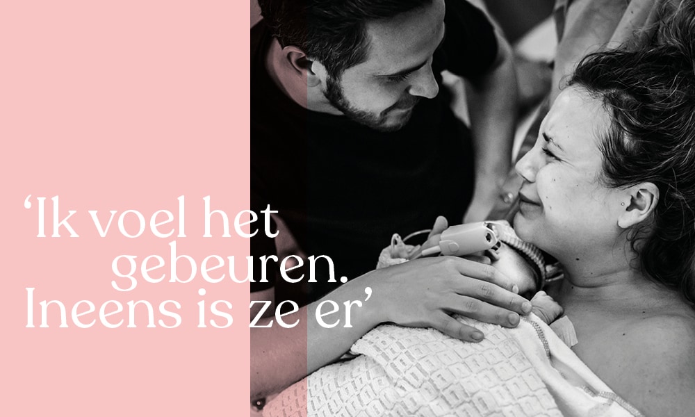 Susans bevallingsverhaal: ‘Als ik pers, zakt de hartslag van de baby’ Mirjam Cremer - Pure Life Geboortefotografie
