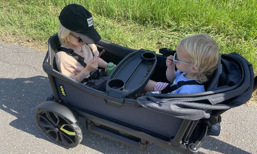 Getest: opvouwbare bolderkar Veer Cruiser all-terrain wagon Ouders van Nu Redactie