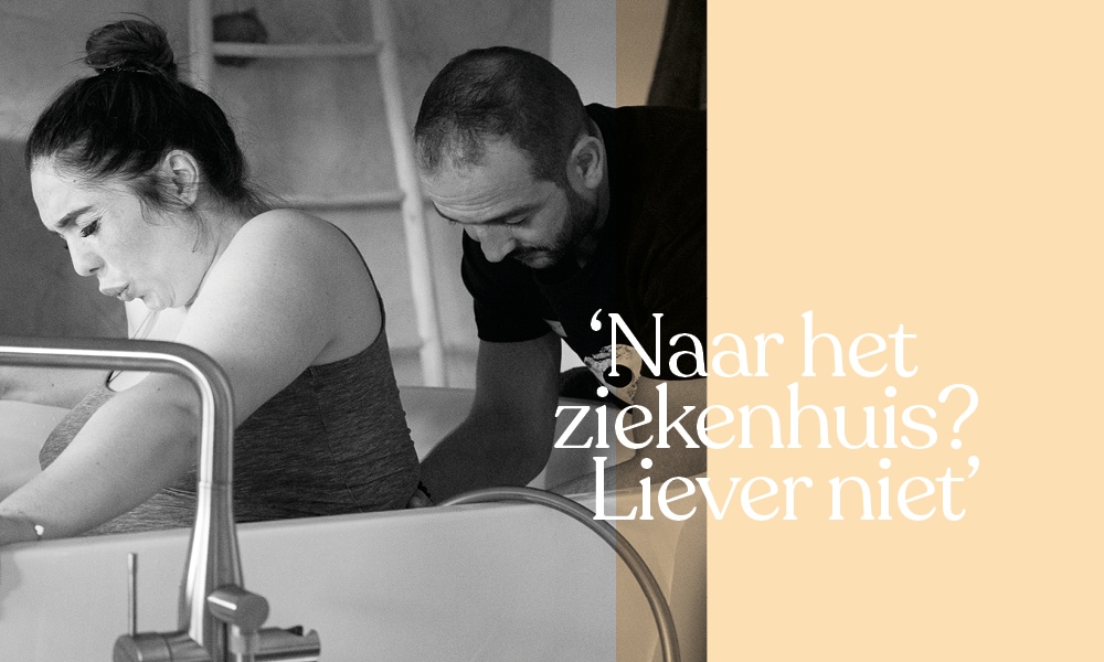 Rachels bevallingsverhaal: ‘De weeën vliegen me om de oren. Ik wil die ruggenprik!’ Mirjam Cremer Pure Life Geboortefotografie