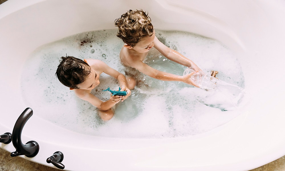 In bad en onder de douche: feiten en fabels Getty Images/IStock