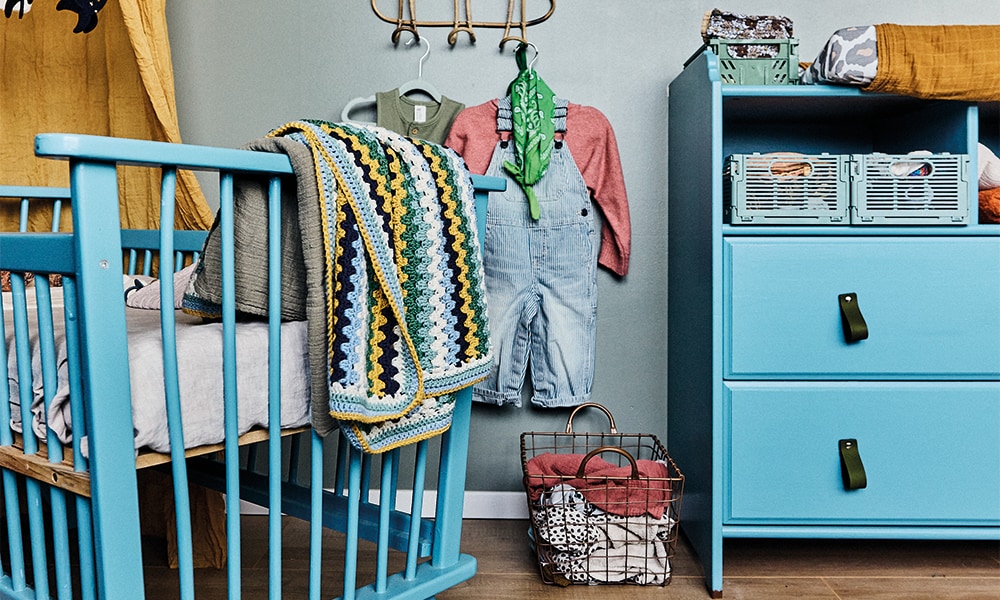Kinderkamer: ‘Ik ben een Marktplaats-junk en vind het onzin om alles nieuw te kopen’ Ouders van Nu Redactie