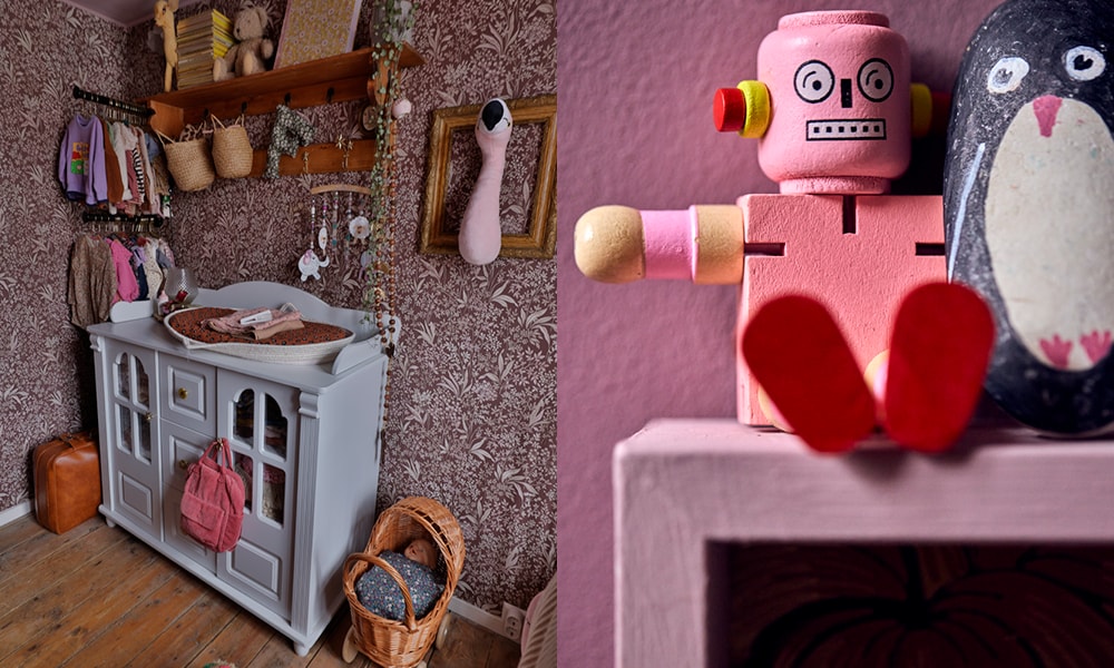 Kinderkamer inspiratie: ‘Vier muren met een print werd misschien toch wat veel’ Ouders van Nu Redactie