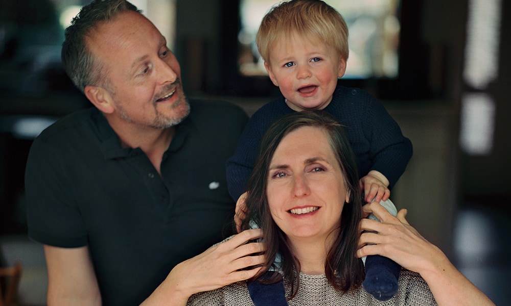 ‘Door de leukemie had ik geen kinderwens meer, maar toen bleek ik plotseling zwanger’ Fotografie: Brenda van Leeuwen