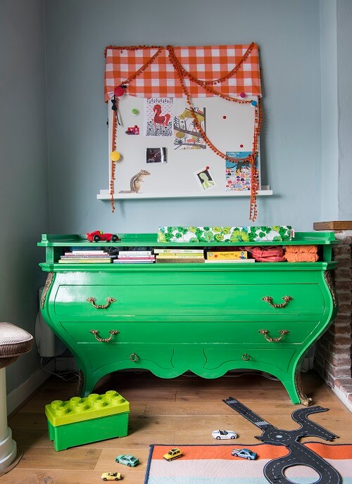 Kinderkamer inspiratie: de groene babykamer van Otis Ouders van Nu Redactie