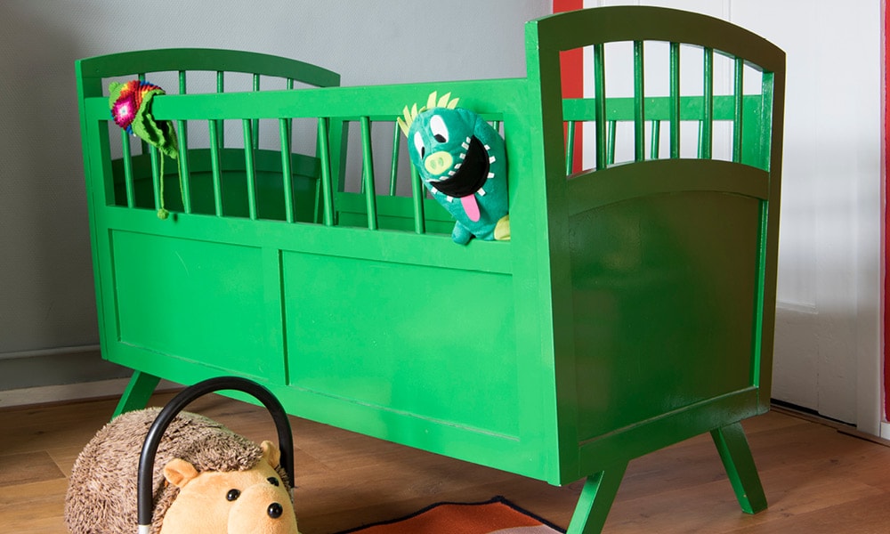 Kinderkamer inspiratie: de groene babykamer van Otis Ouders van Nu Redactie