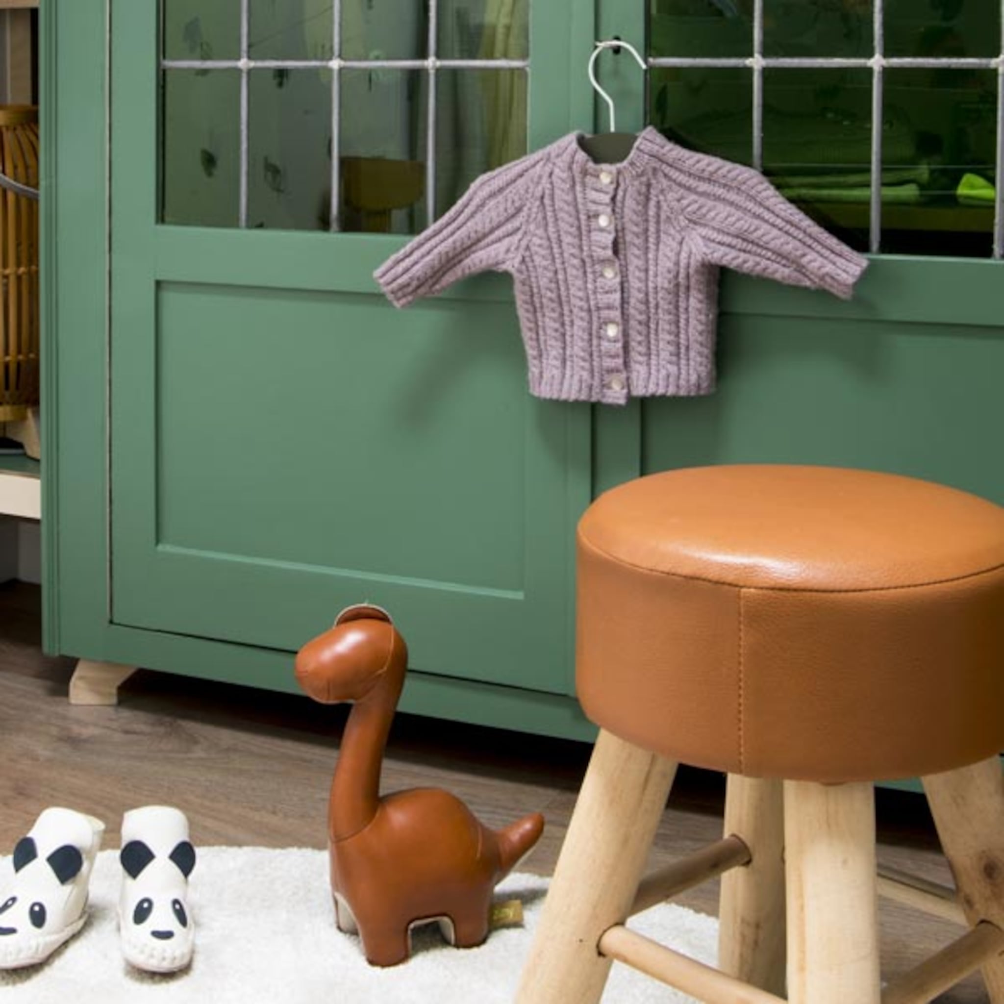 kinderkamer inspiratie een commode met persoonlijke berichten er in