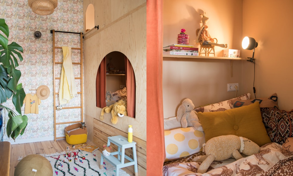 Kinderkamer inspiratie: ‘In een hoge tussenwand verwerkten we hun bedden’ Ouders van Nu Redactie