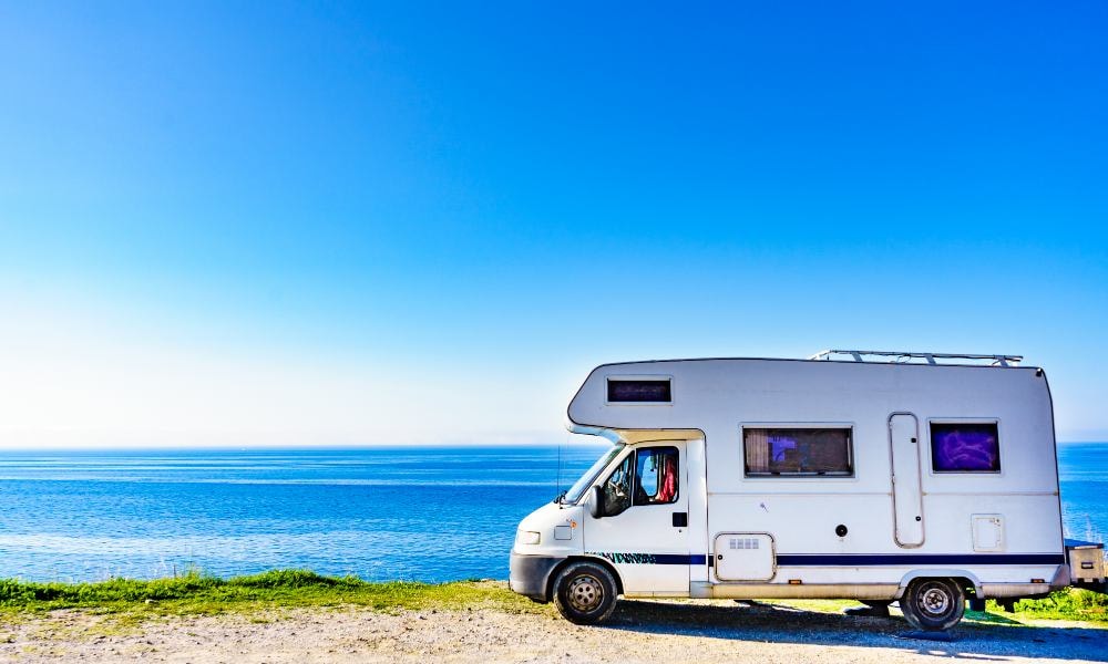 Nadine reisde vijf maanden rond in een camper met twee peuters: ‘Het is intens’ Getty Images