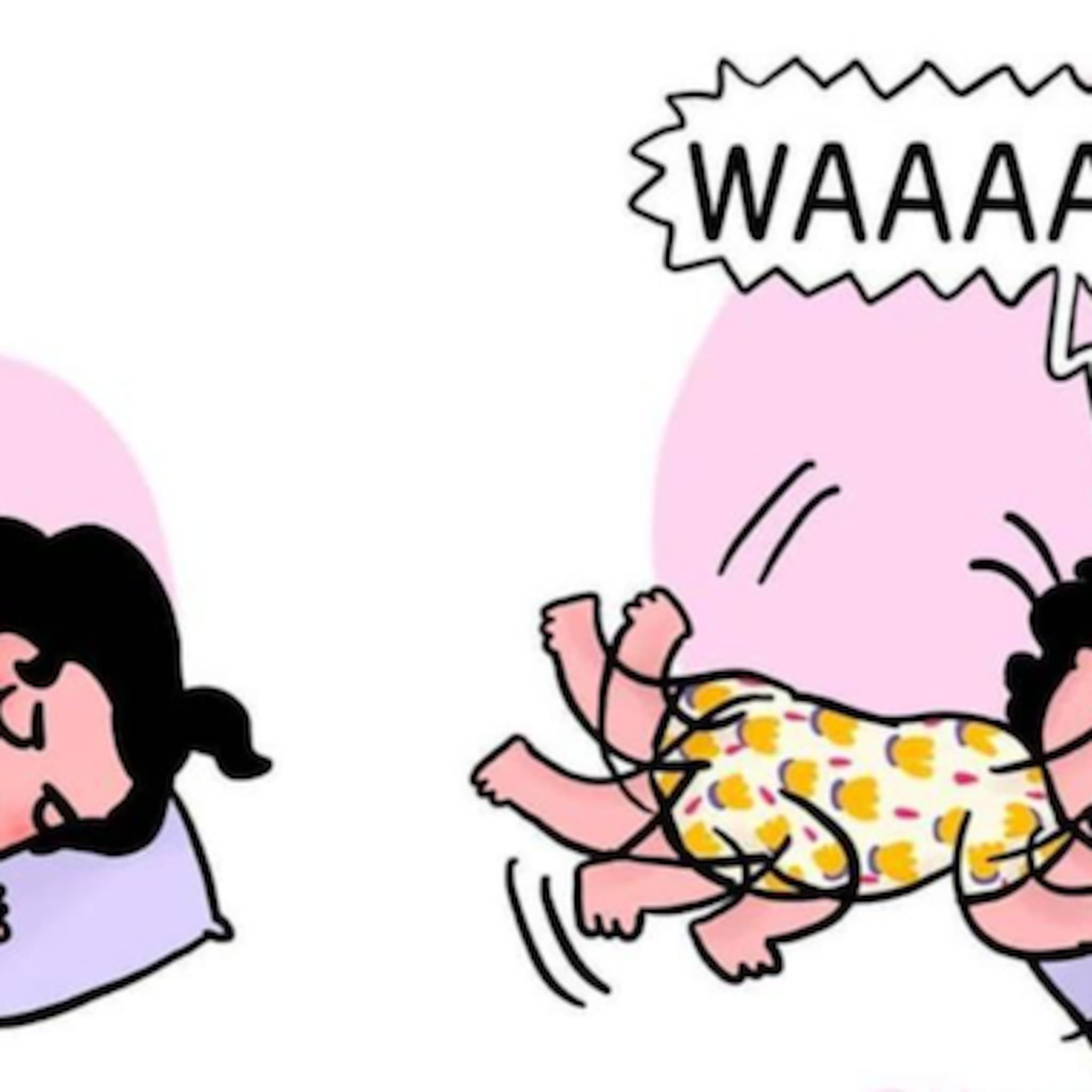 12 cartoons die je herkent als je een eigenwijze peuter of kleuter in huis hebt