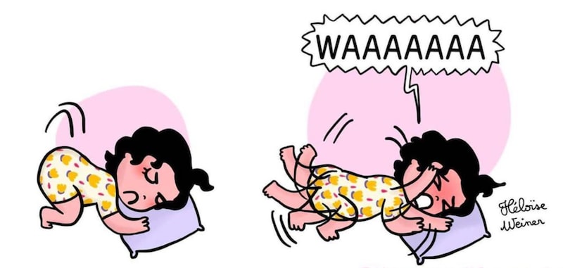 12 cartoons die je herkent als je een eigenwijze peuter of kleuter in huis hebt Ouders van Nu Redactie