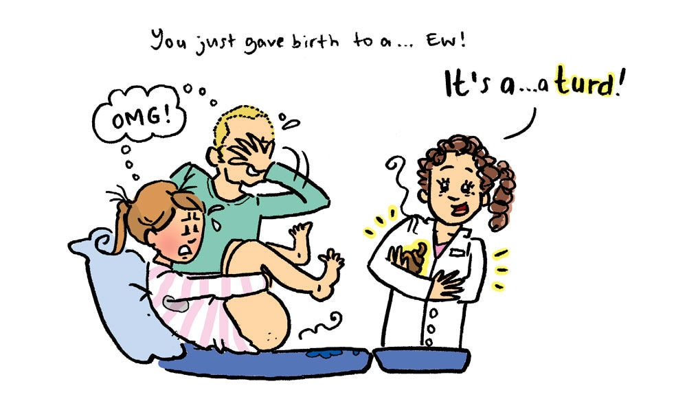10x hilarische cartoons: van zwangere vrouw tot kersverse moeder Ouders van Nu Redactie
