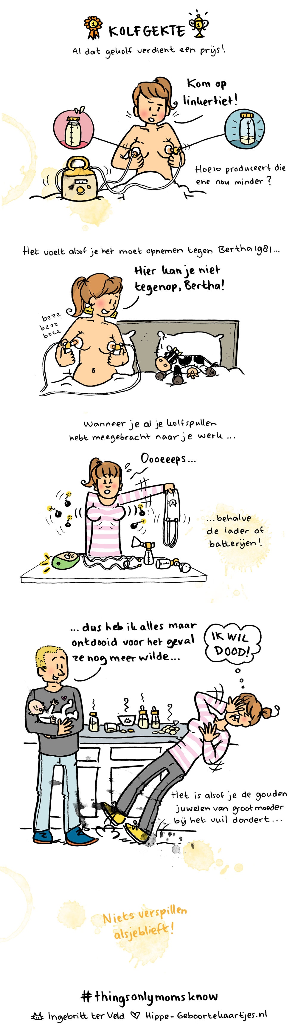 Vieze dingen die je doet wanneer je moeder wordt Ouders van Nu Redactie