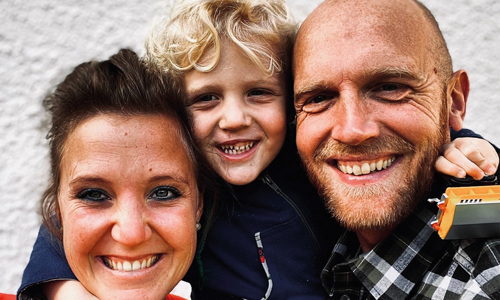 Annemiek en Erik realiseerden hun droom in Oostenrijk: ‘De twintigwekenecho legde een kleine schaduw over ons geluk’ Ouders van Nu Redactie