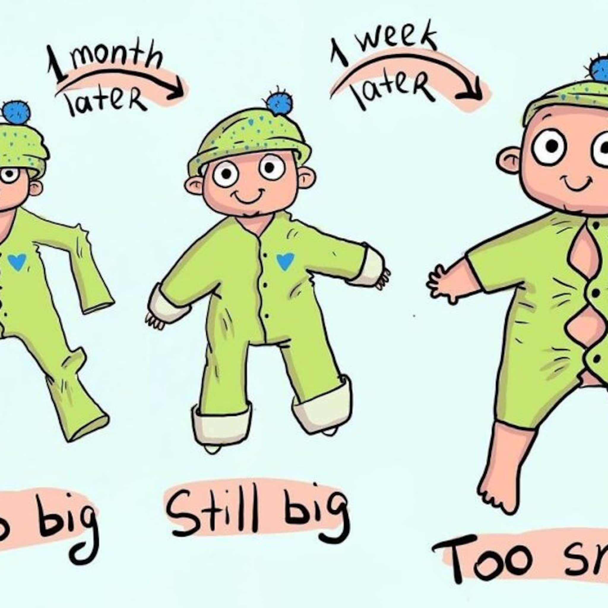15 goudeerlijke cartoons over het leven met een baby