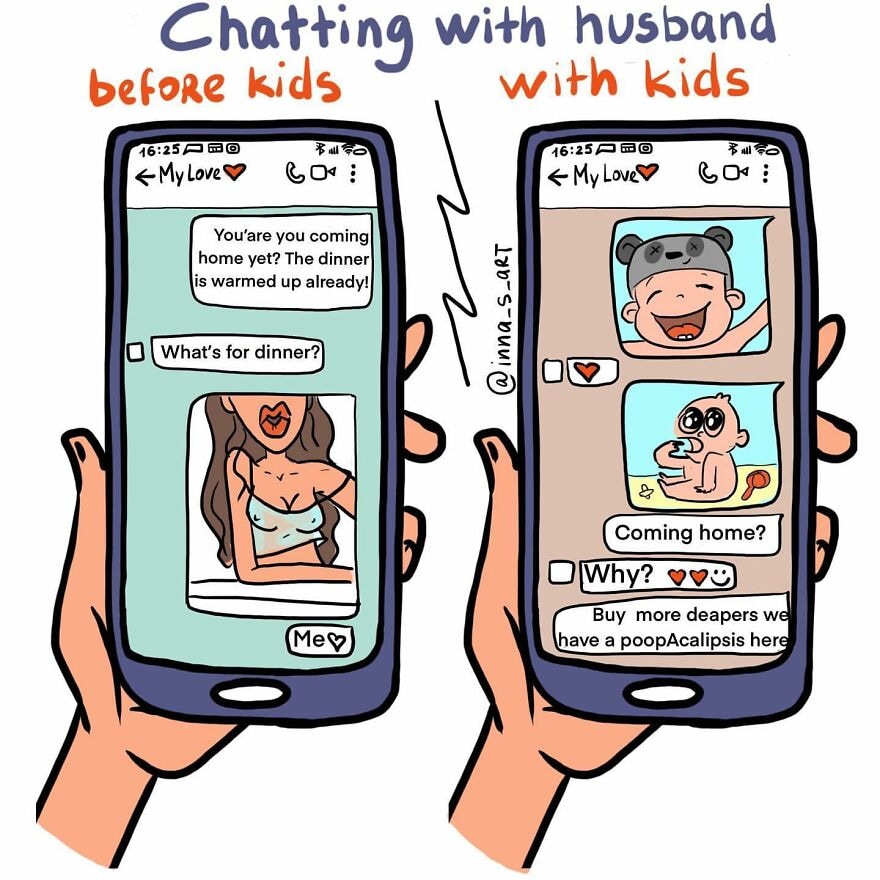 15 goudeerlijke cartoons over het leven met een baby Ouders van Nu Redactie