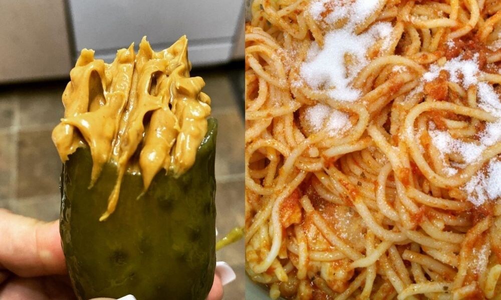Worst met vanille-ijs en pasta bolognese met suiker: 13 foto’s van bizarre zwangerschapscravings Ouders van Nu Redactie