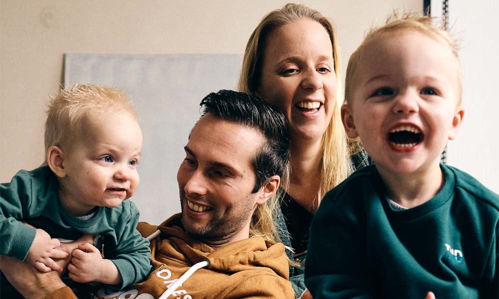Esther en Kitty zijn gekoppeld via Buurtgezinnen: ‘Of Kitty’s hulpvraag nu blijft of niet: haar zoon mag hier altijd spelen’ Fotografie: Kim Krijnen