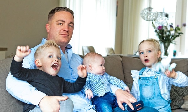 Vaderliefde: ‘Ik ben die gekke vader van wie alles mag’ Fotografie: Cees Rutten Jr.