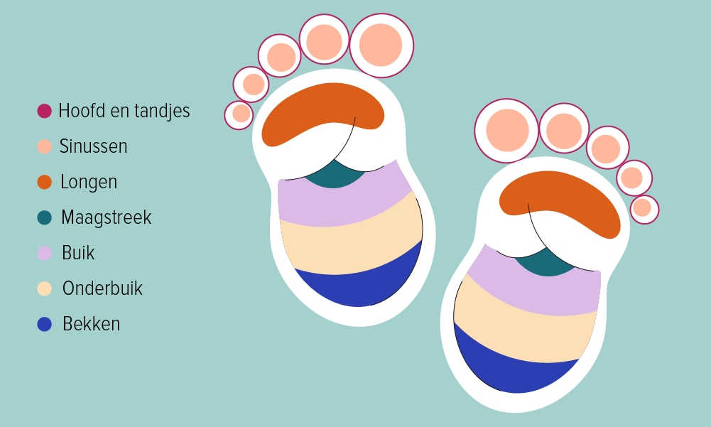 Voetzoolreflexmassage voor huilerige baby’s (met handige zonekaart) Ouders van Nu Redactie