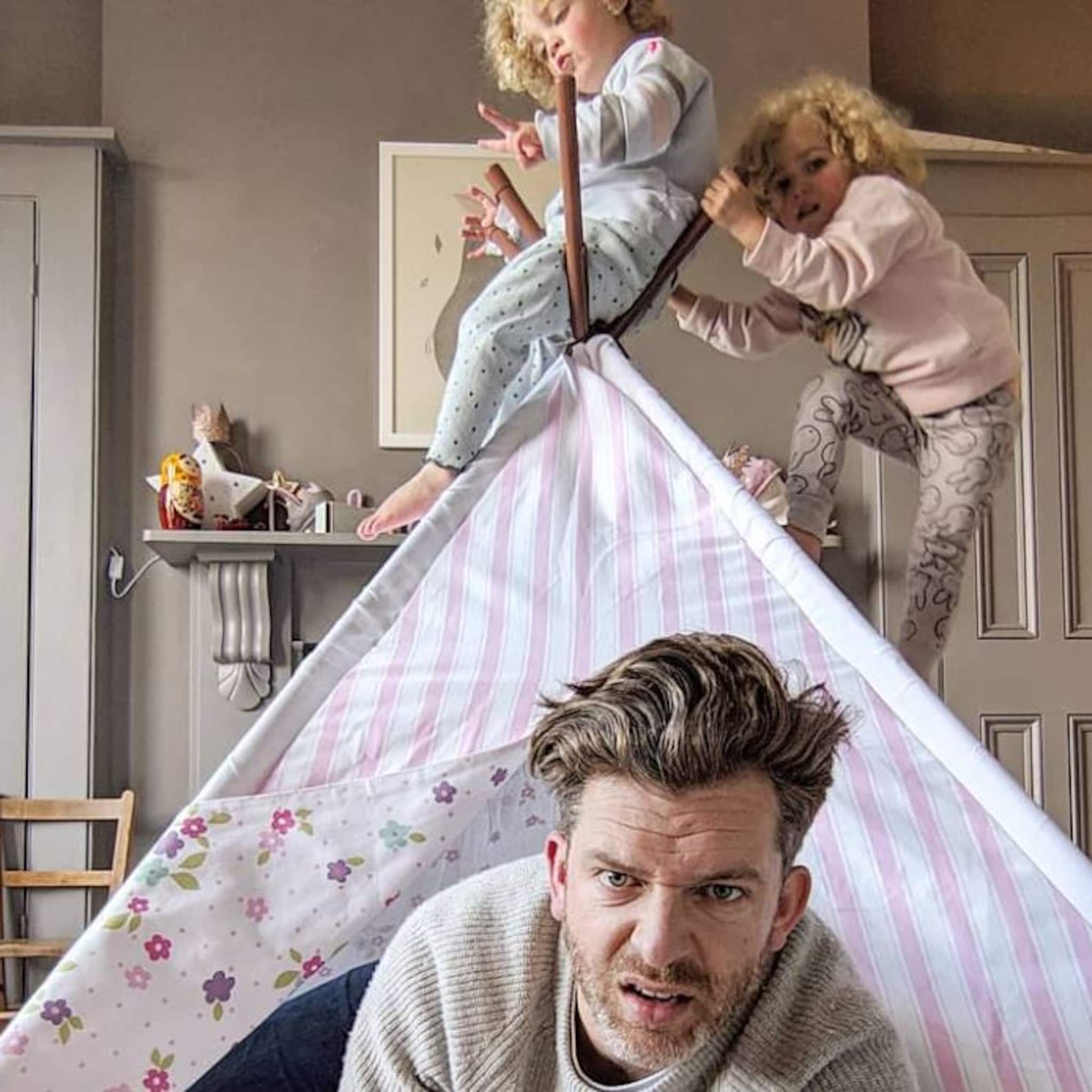goudeerlijke en hilarische foto s van een vader met 4 dochters
