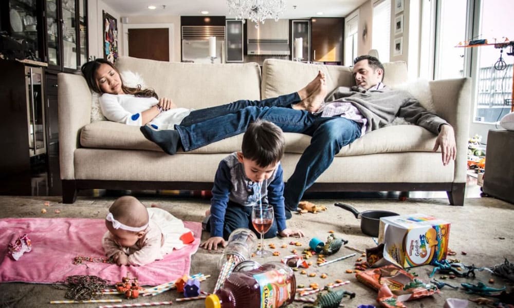 Picture perfect? Nee hoor, zó kan het ouderschap ook zijn Danielle Guenther