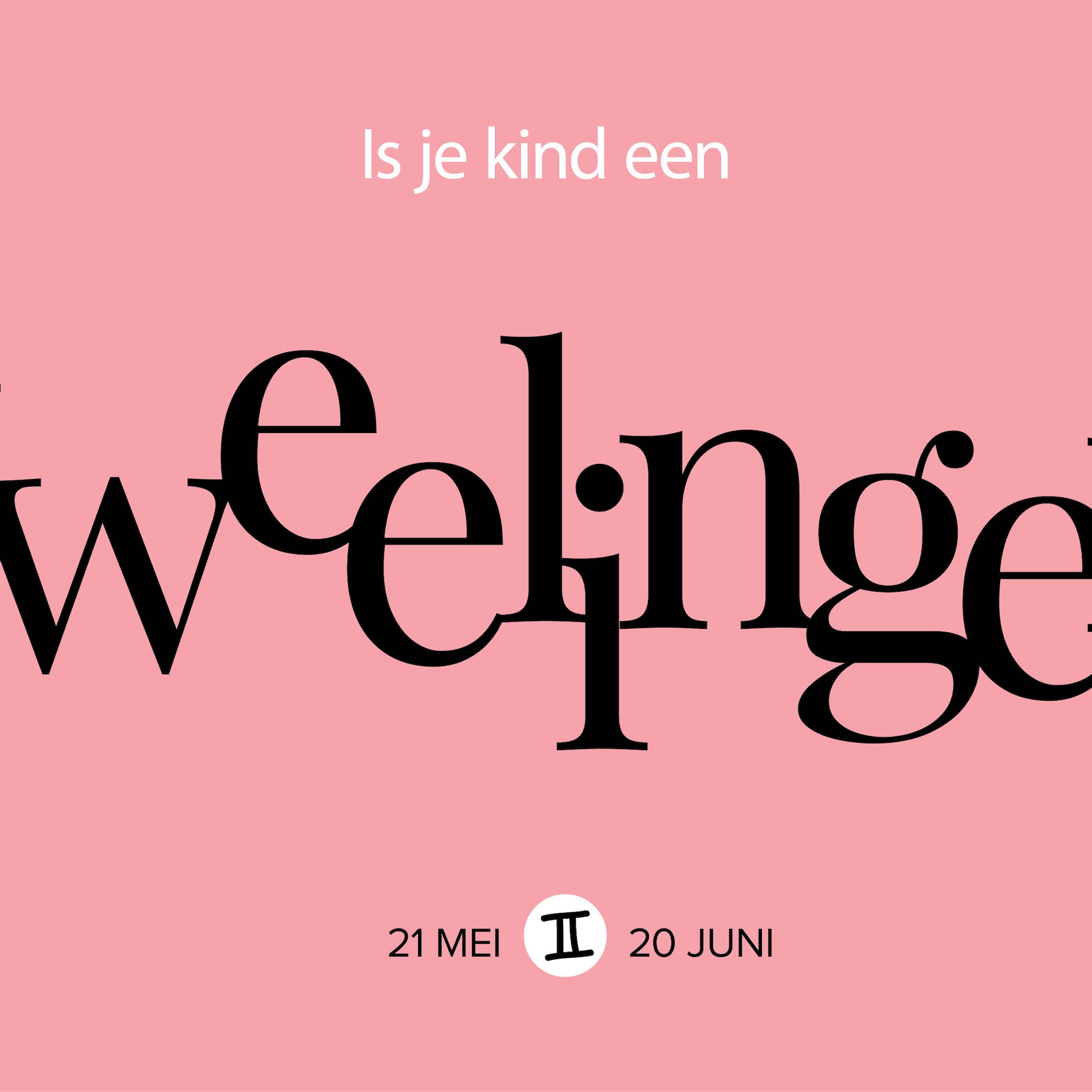 sterrenbeeld tweelingen eigenschappen van je kind
