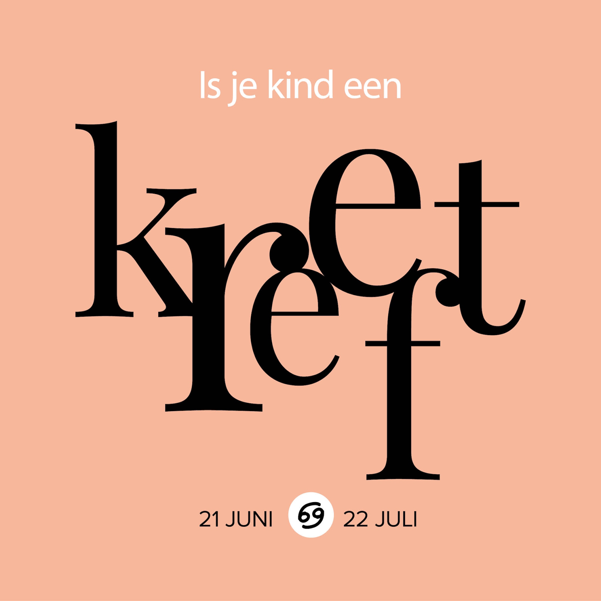 sterrenbeeld kreeft eigenschappen van je kind