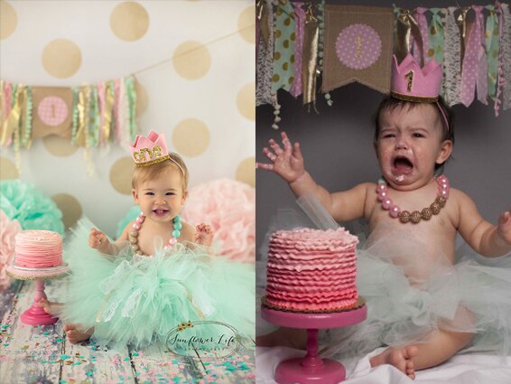 Verwachting vs. realiteit: 10x ‘geflopte’ fotoshoots met baby’s Ouders van Nu Redactie