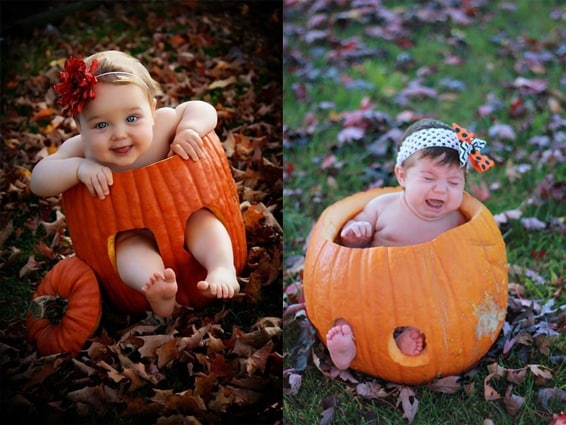 Verwachting vs. realiteit: 10x ‘geflopte’ fotoshoots met baby’s Ouders van Nu Redactie