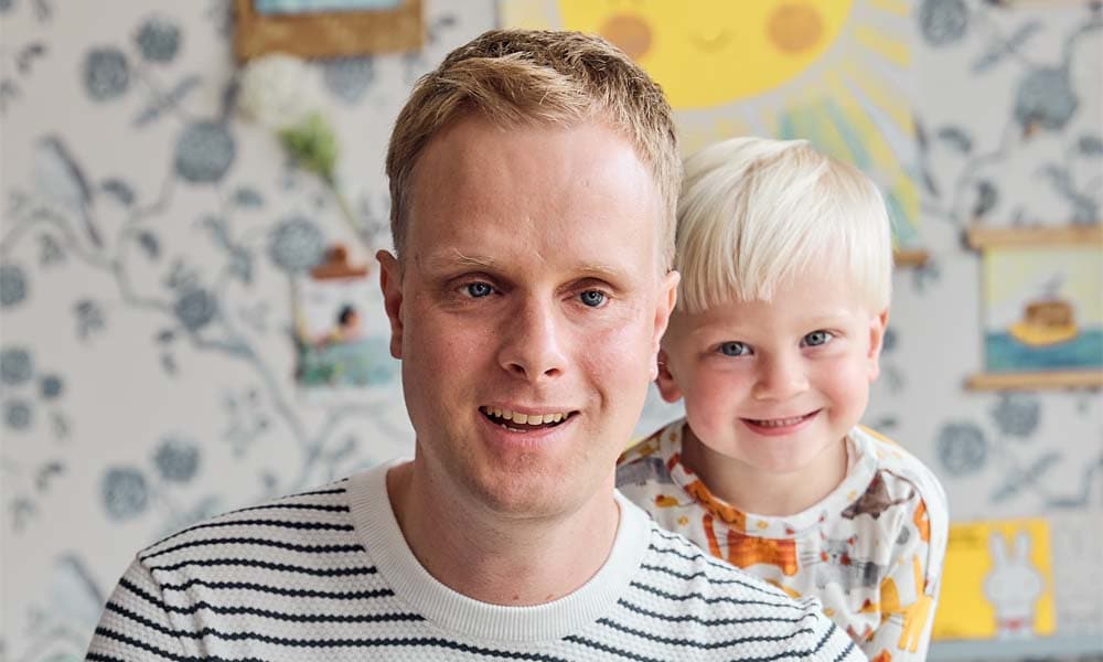 Gert-Jan: ‘Heel jammer dat ik hem niet kan zien, maar ik lijd er niet onder’ Ouders van Nu Redactie