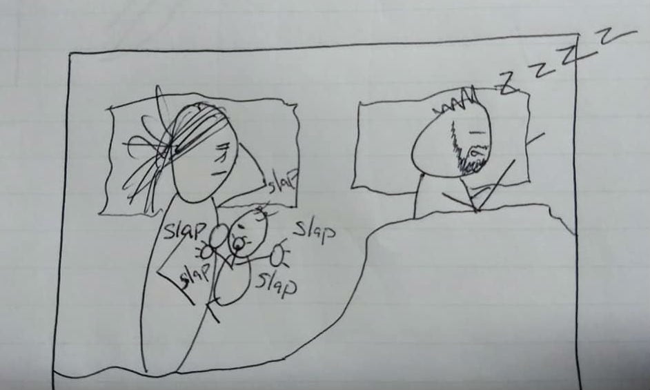 Deze tekeningen verklaren exact waarom moeders zo moe zijn Ouders van Nu Redactie