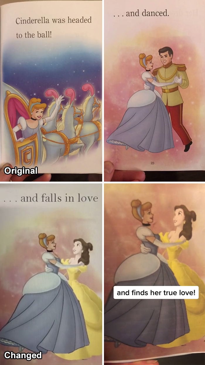 Verontwaardigde vader corrigeert genderstereotypen in Disneyboeken van dochtertje Ouders van Nu Redactie