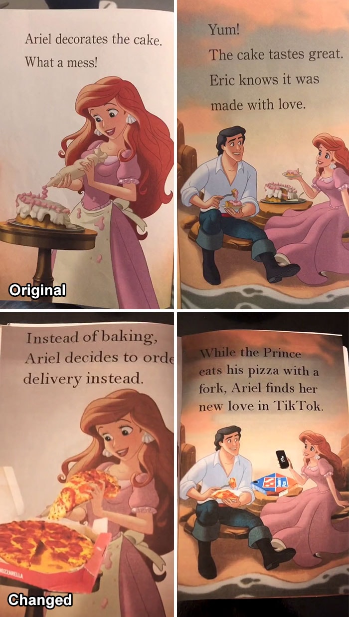 Verontwaardigde vader corrigeert genderstereotypen in Disneyboeken van dochtertje Ouders van Nu Redactie