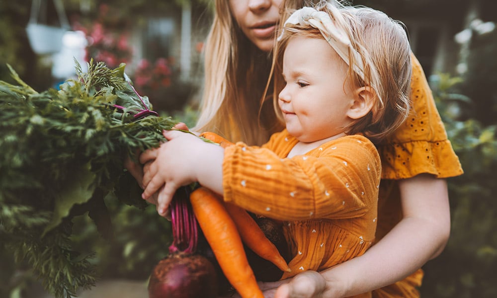 Nienke voedt haar kinderen vegetarisch op: ‘Kindermishandeling, vinden sommige mensen’ Getty Images