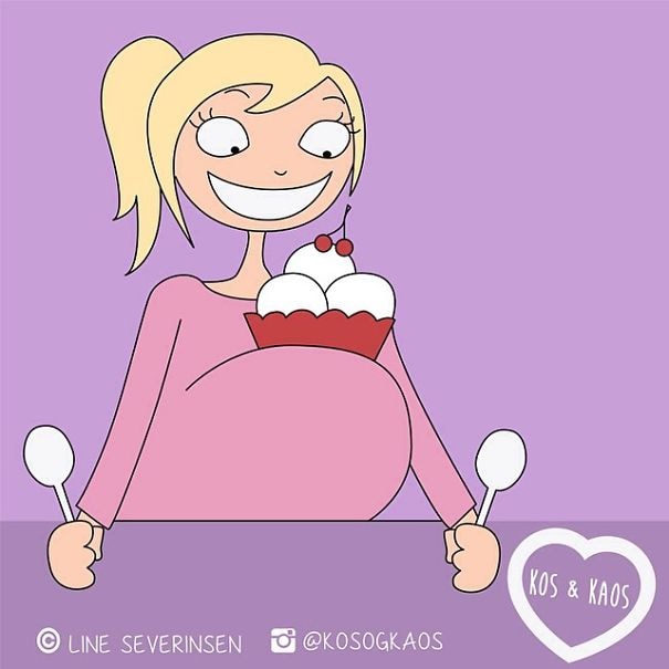 Zwangerschapsstruggles in 15 geestige cartoons Ouders van Nu Redactie